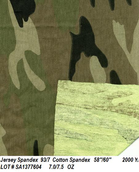 Jersey Cotton Spandex Print